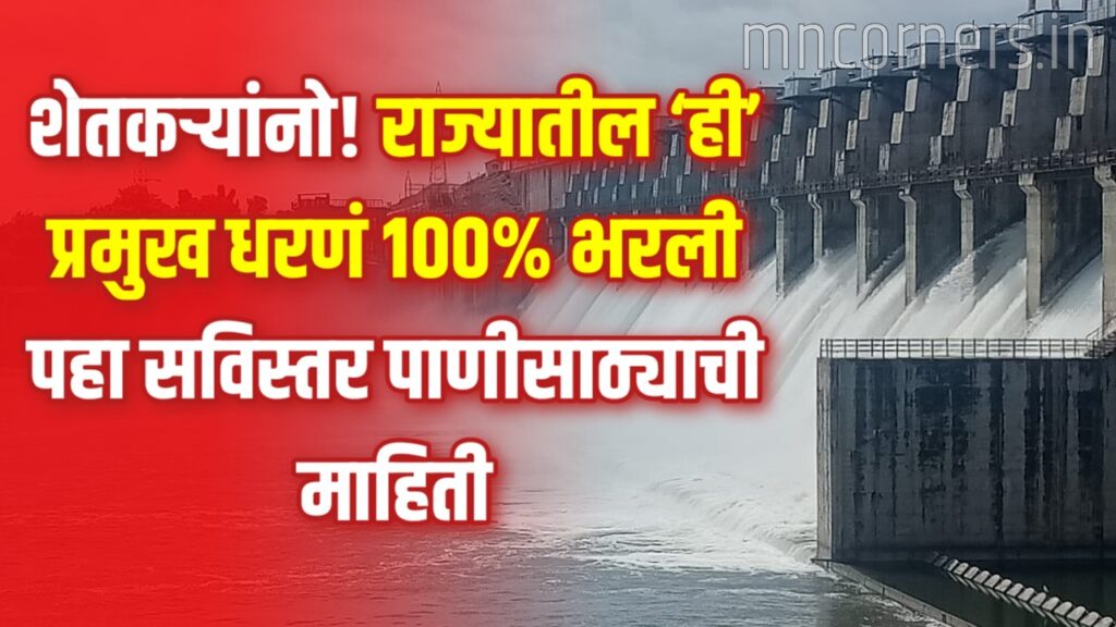 Maharashtra dam water levels today
