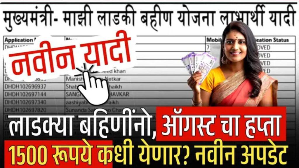 Ladki Bahin Yojana August Installment Date