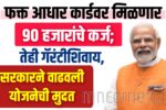 Loan on Aadhaar Card without Guarantee