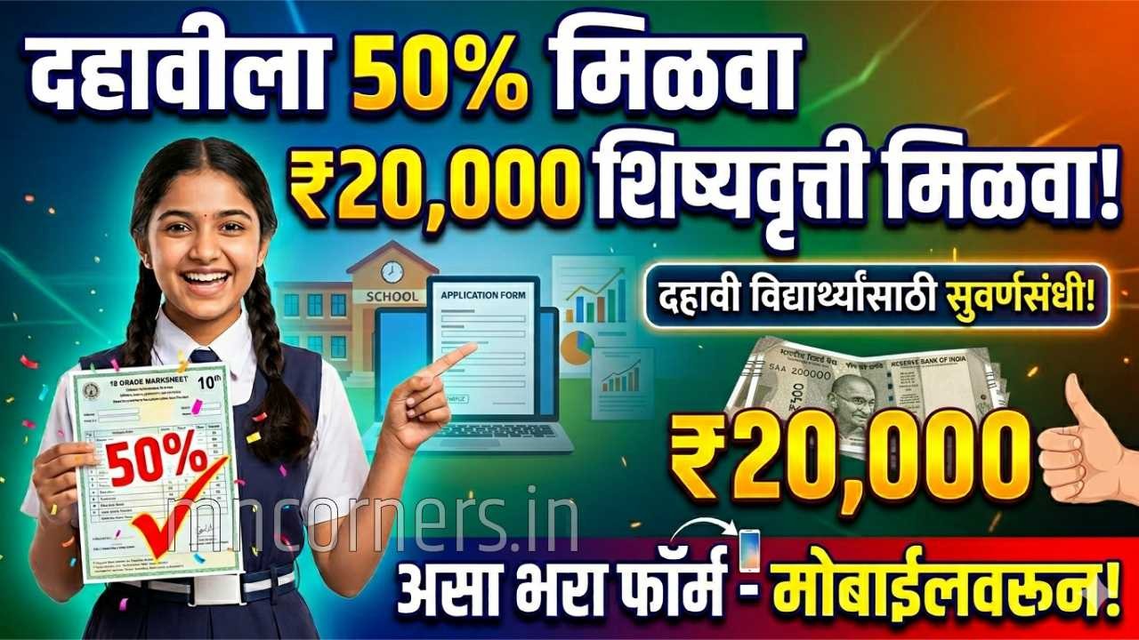 10th and 12th scholarship Maharashtra 2026