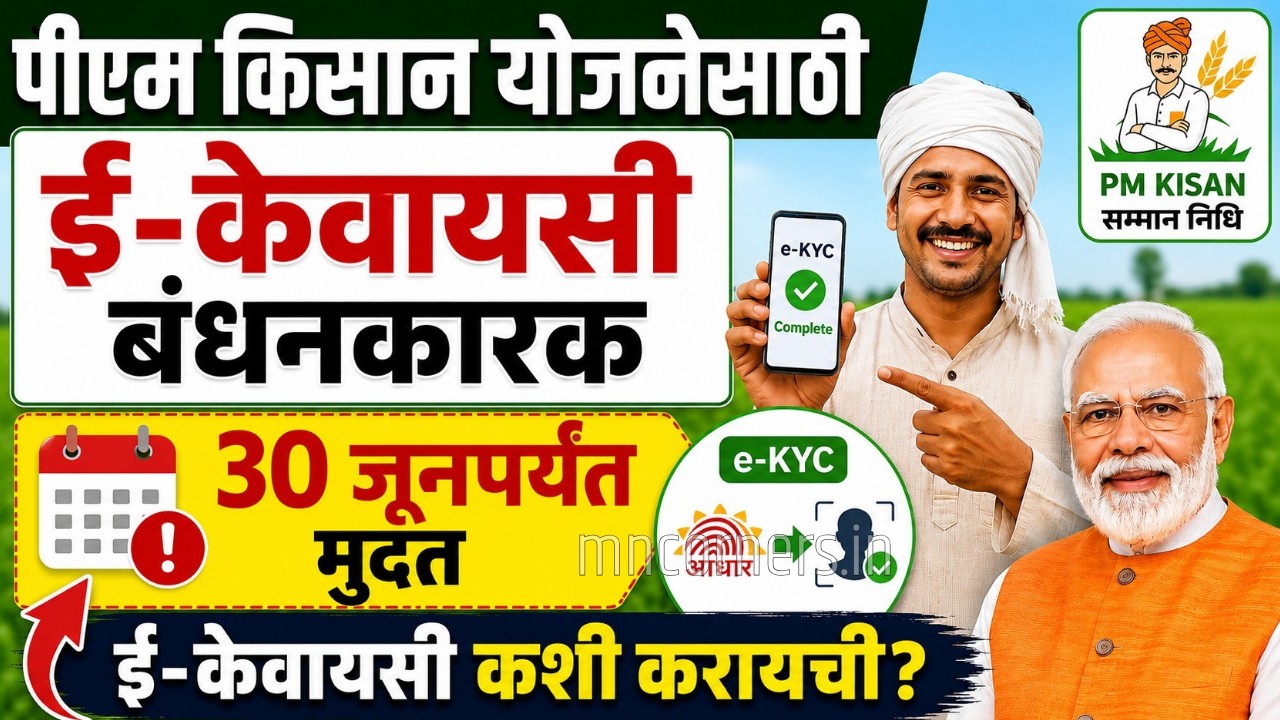 PM Kisan eKYC Last Date 2026